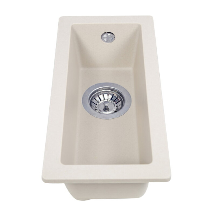 Мийка кухонна гранітна PERFELLI ESTO PGE 10-22 LIGHT BEIGE
