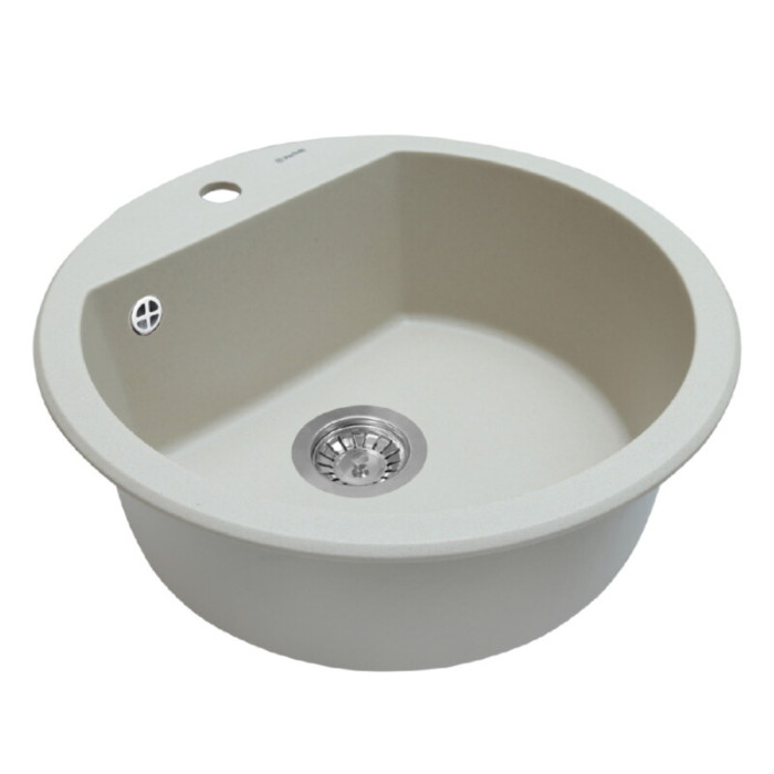 Мийка кухонна гранітна PERFELLI SONNO RGS 105-51 LIGHT BEIGE