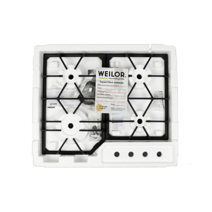 Поверхня газова на металі WEILOR GM 604 BL