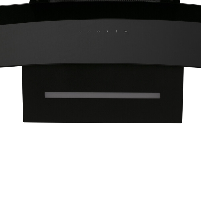 Витяжка декоративна похила PERFELLI DNS 6363 B 750 BL LED Strip