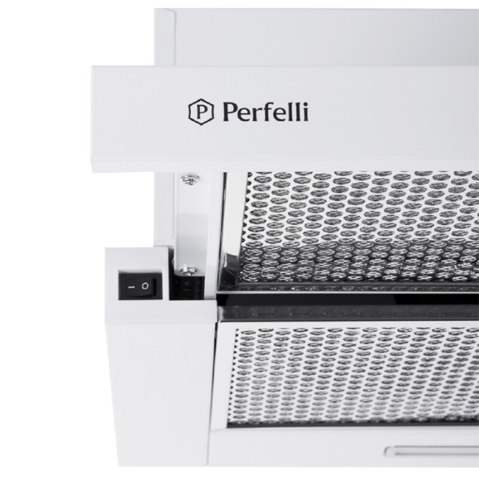 Витяжка телескопічна PERFELLI TL 5316 WH 700 LED