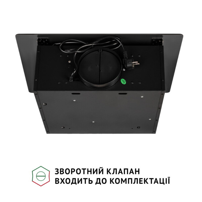 Витяжка декоративна похила PERFELLI PIANO NERO