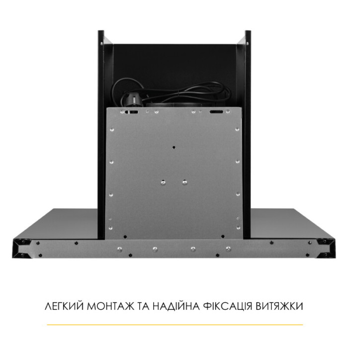 Витяжка декоративна Т-подібна WEILOR MIST WTX 68 BLACK