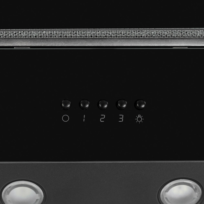 Витяжка декоративна похила PERFELLI DN 6452 D 850 BL LED