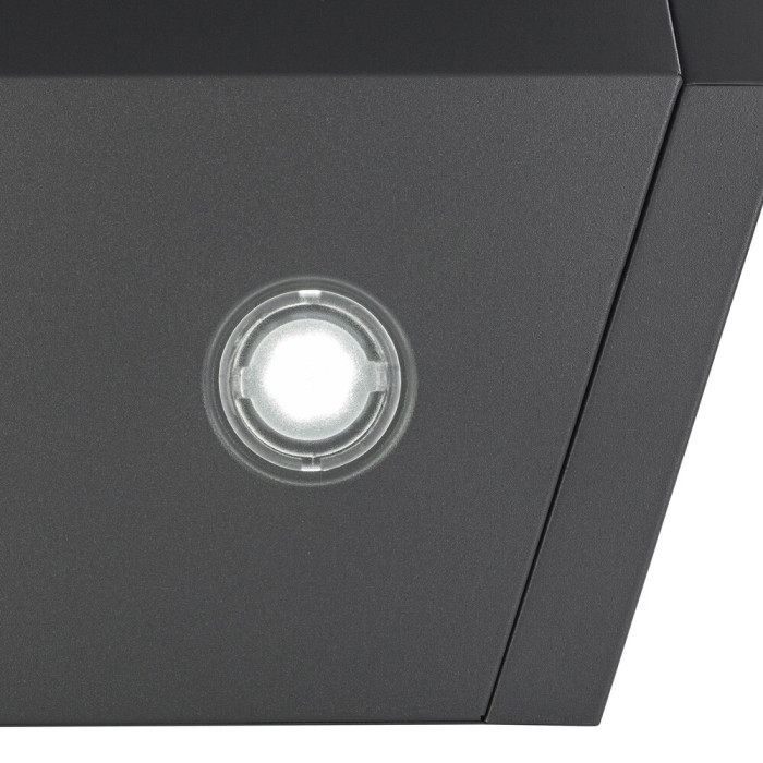 Витяжка декоративна похила PERFELLI DNS 6422 D 850 GR LED