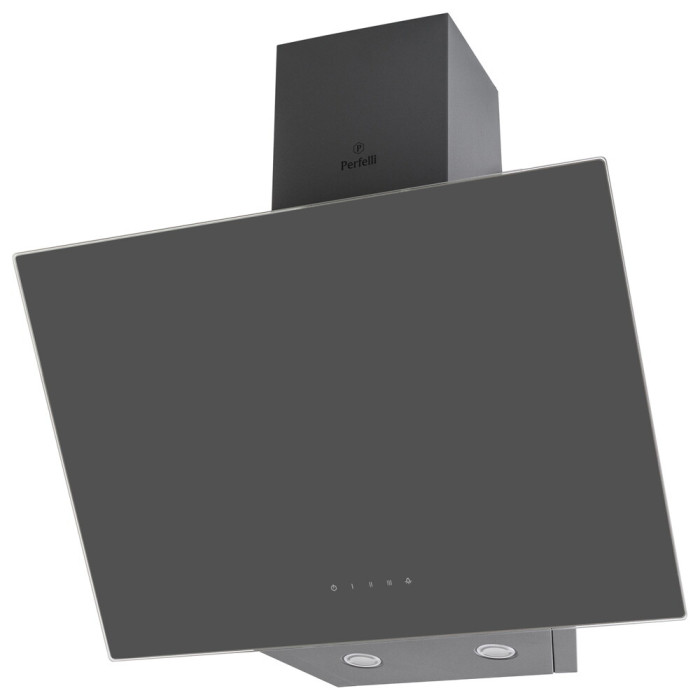 Витяжка декоративна похила PERFELLI DNS 6422 D 850 GR LED