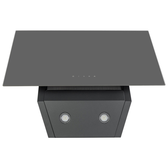Витяжка декоративна похила PERFELLI DNS 6422 D 850 GR LED