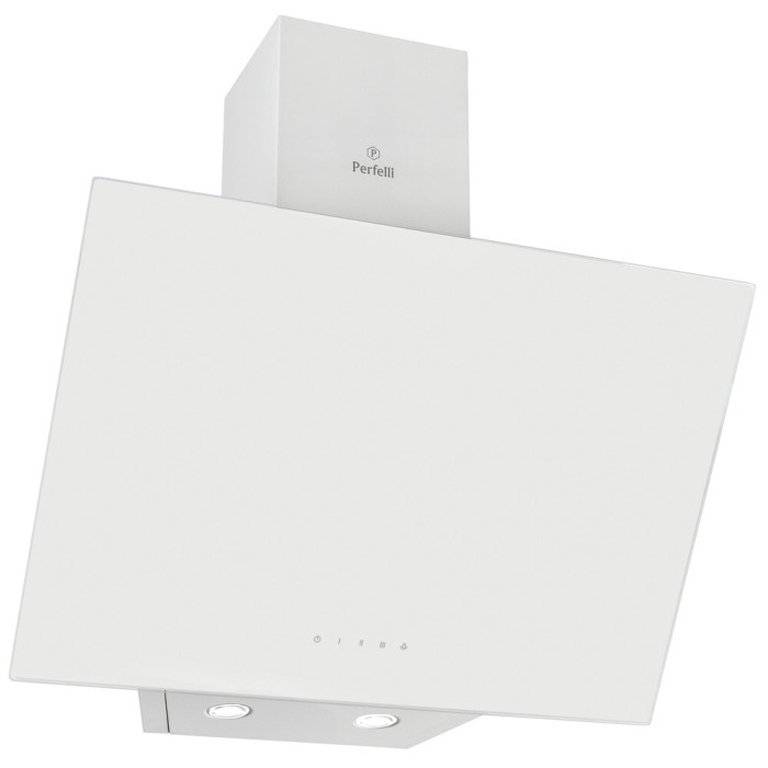 Витяжка декоративна похила PERFELLI DNS 6422 D 850 WH LED