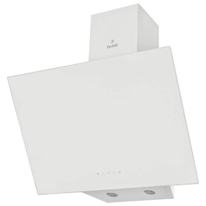 Витяжка декоративна похила PERFELLI DNS 6422 D 850 WH LED