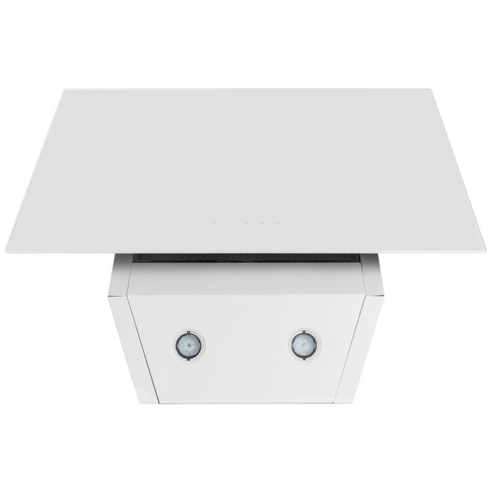 Витяжка декоративна похила PERFELLI DNS 6422 D 850 WH LED