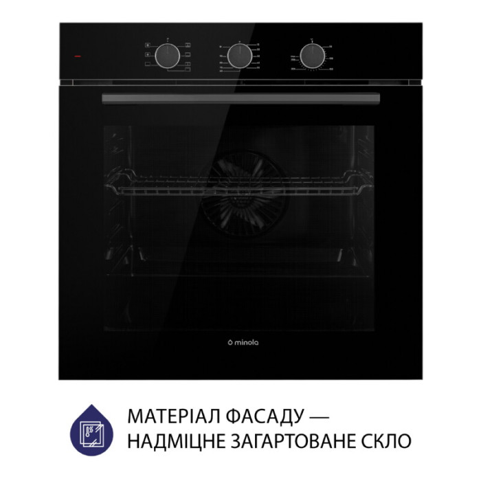 Духова шафа електрична MINOLA EO 675 BL