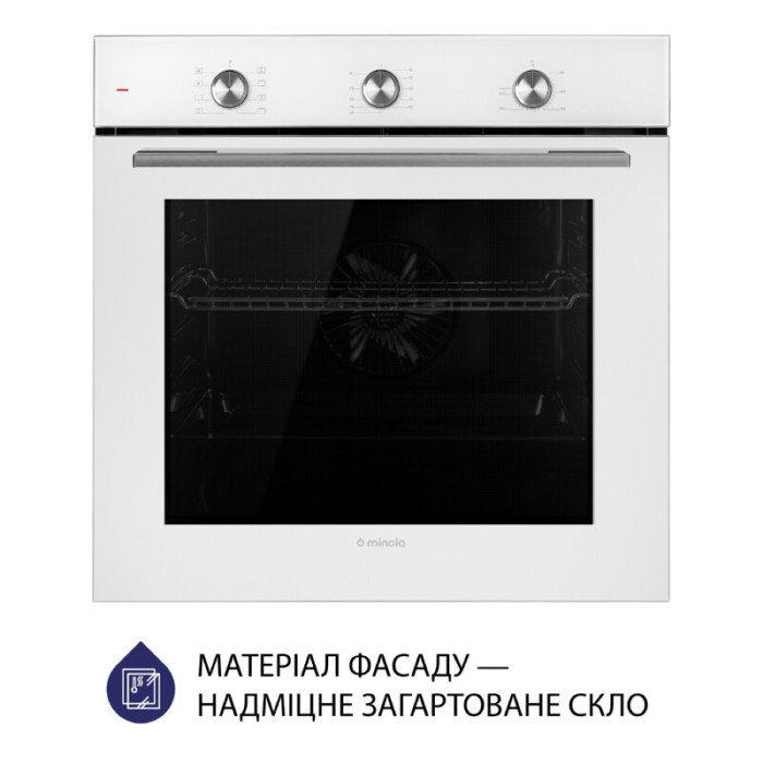 Духова шафа електрична MINOLA EO 684 WH