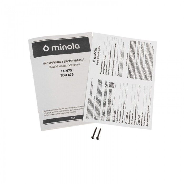 Духова шафа електрична MINOLA EOD 675 Dove Gray