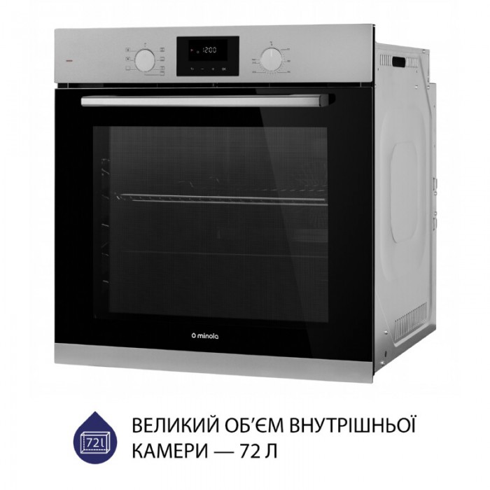 Духова шафа електрична MINOLA EOD 675 Dove Gray