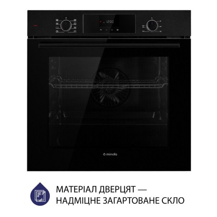 Духова шафа електрична MINOLA EOD 6804 Midnight