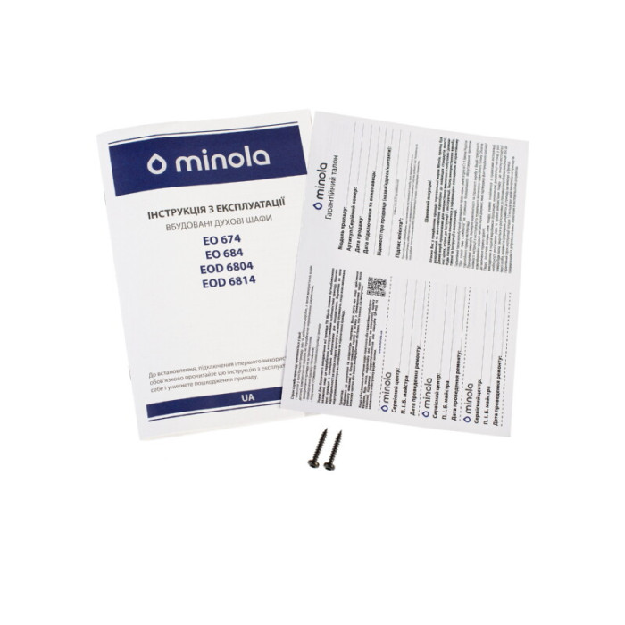 Духова шафа електрична MINOLA EOD 6804 Midnight