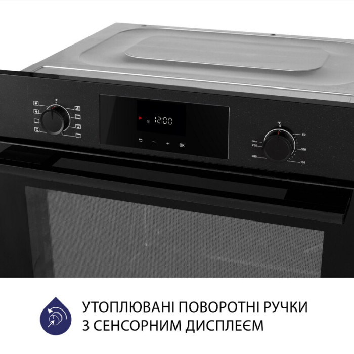 Духова шафа електрична MINOLA EOD 6804 Midnight