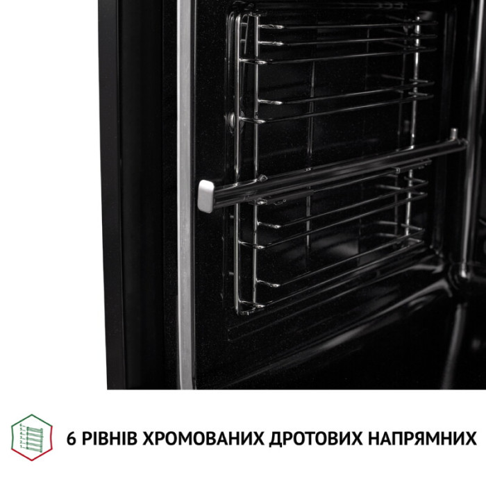 Духова шафа електрична PERFELLI DIAMOND 6D10N BIANCO