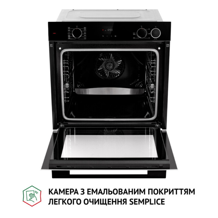 Духова шафа електрична PERFELLI DIAMOND 6D10NS NERO