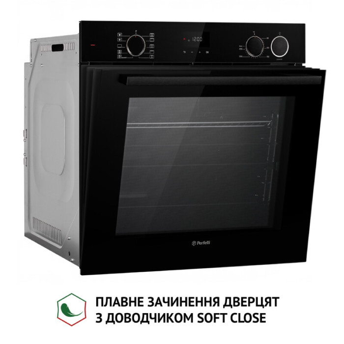 Духова шафа електрична PERFELLI DIAMOND 6D10NS NERO