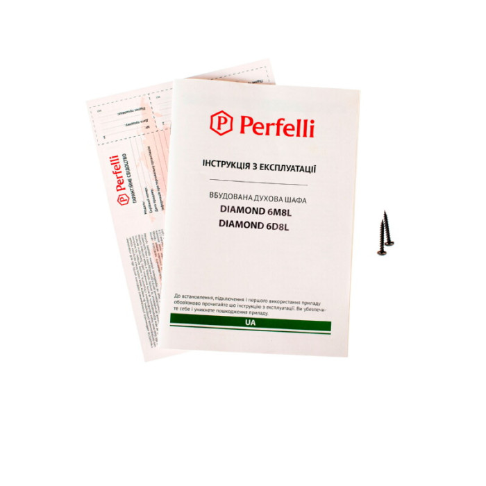 Духова шафа електрична PERFELLI DIAMOND 6M8L BIANCO