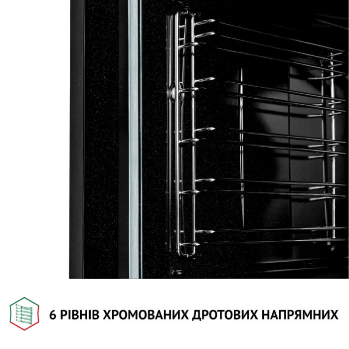 Духова шафа електрична PERFELLI DIAMOND 6M8L BIANCO