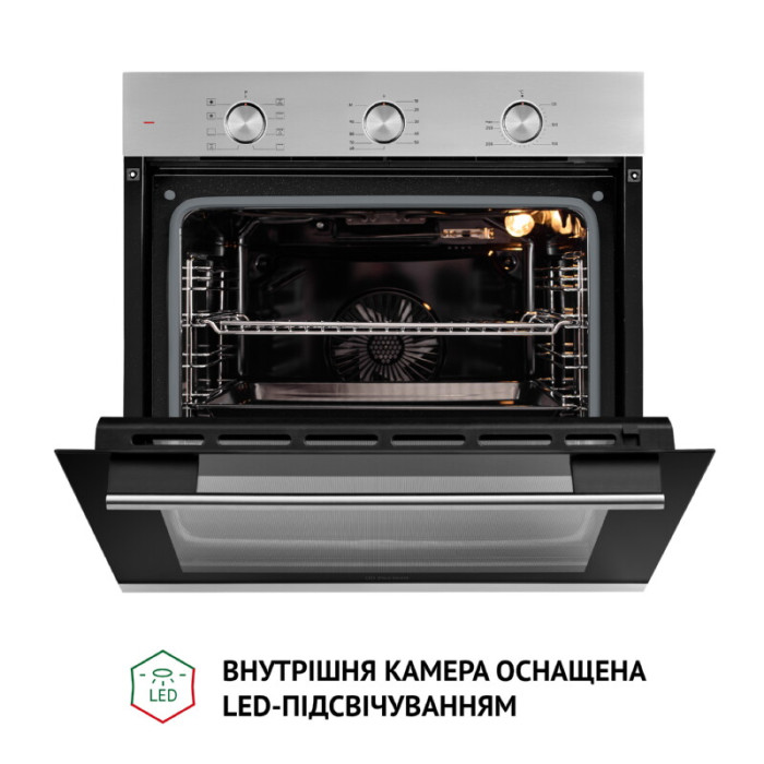 Духова шафа електрична PERFELLI DIAMOND 6M8L INOX