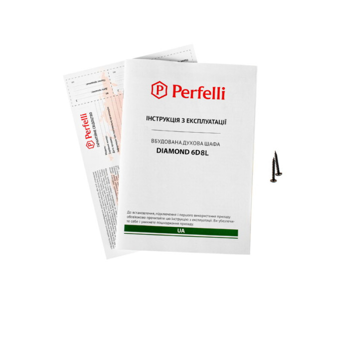 Духова шафа електрична PERFELLI DIAMOND 6M8L INOX