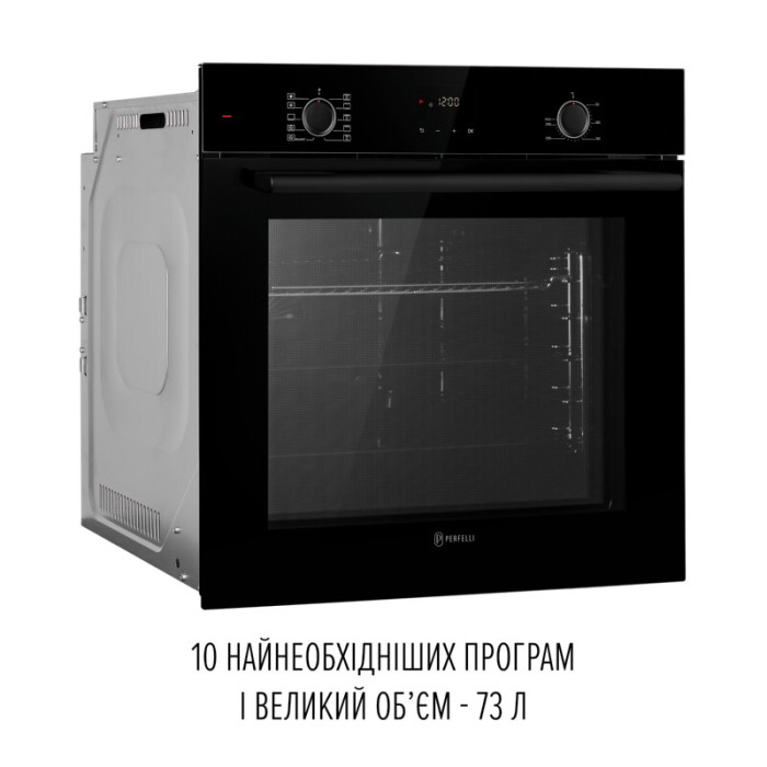 Духова шафа електрична PERFELLI PERLA 6D10I NERO