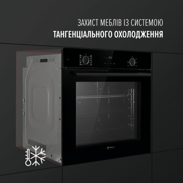 Духова шафа електрична PERFELLI PERLA 6D10I NERO