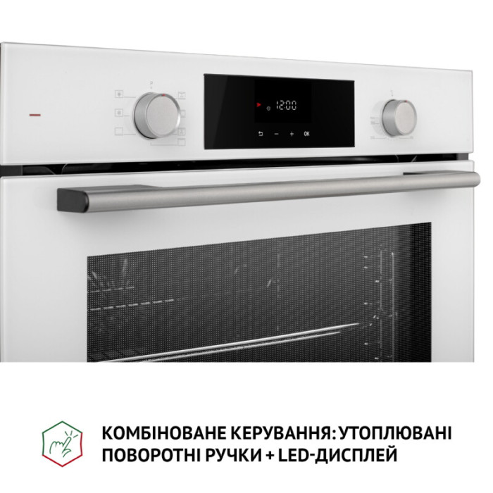 Духова шафа електрична PERFELLI PERLA 6D7 BIANCO