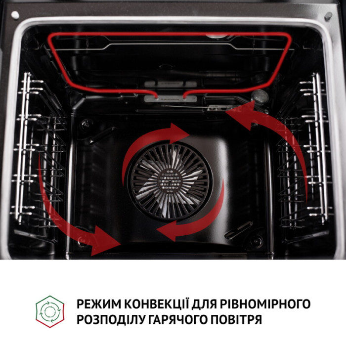 Духова шафа електрична PERFELLI PERLA 6D7 NERO