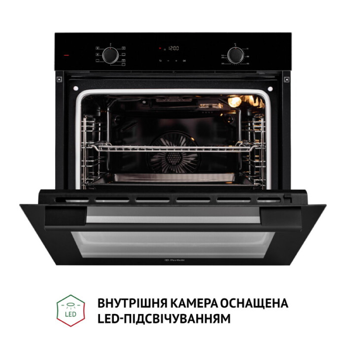 Духова шафа електрична PERFELLI PERLA 6D7 NERO