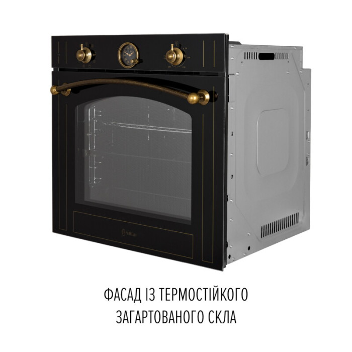 Духова шафа електрична PERFELLI VINTAGE 6A8N NERO