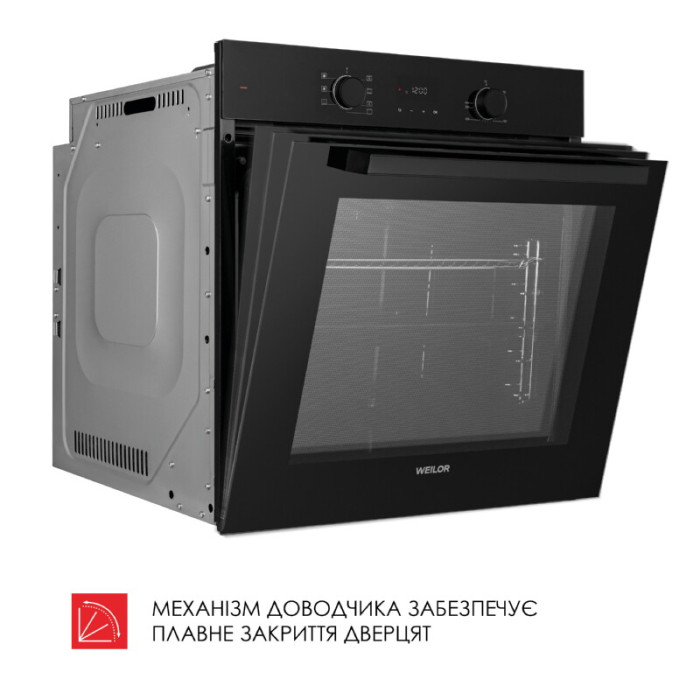 Духова шафа електрична WEILOR FDO6F71BK