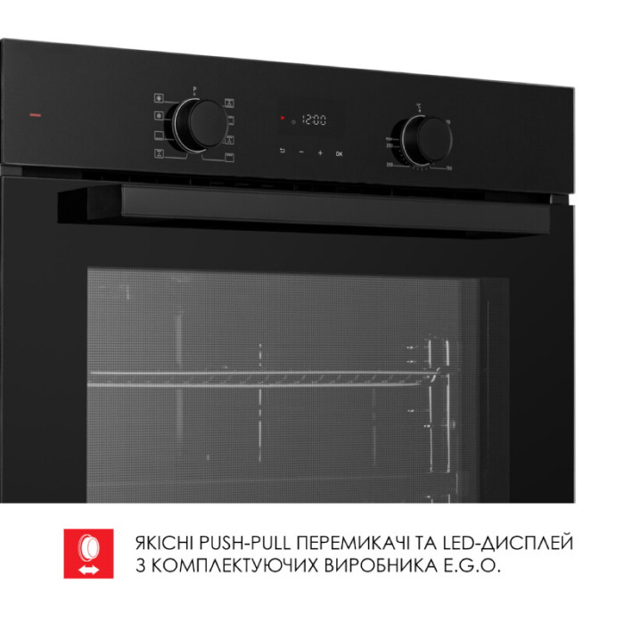 Духова шафа електрична WEILOR FDO6F82BK