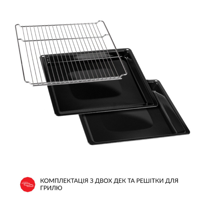 Духова шафа електрична WEILOR FDO6F8BI