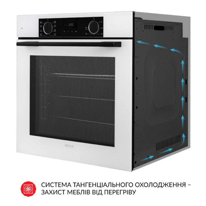 Духова шафа електрична WEILOR FDO6F8WT