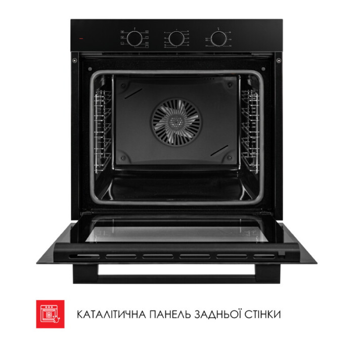Духова шафа електрична WEILOR FPO6F70BK