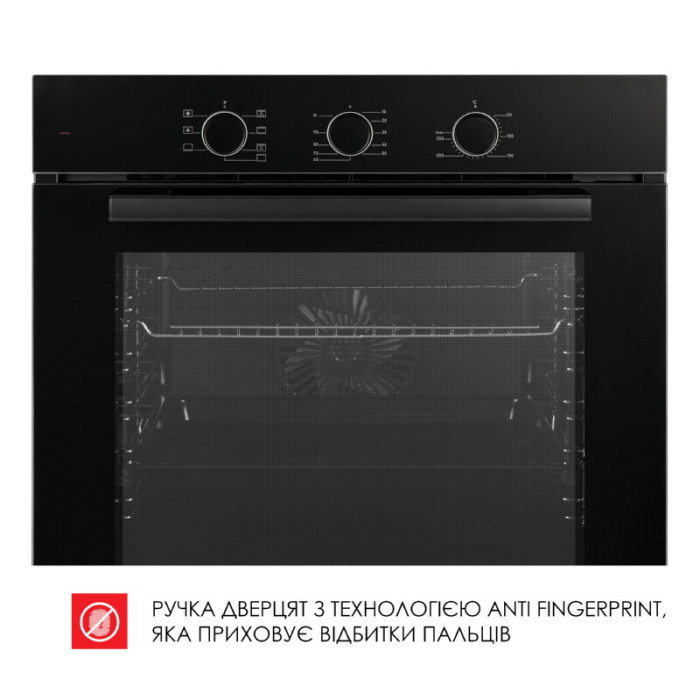 Духова шафа електрична WEILOR FPO6F70BK