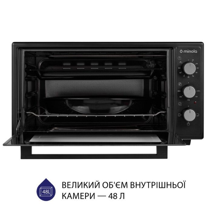 Електрична піч MINOLA FOE 4815 BL