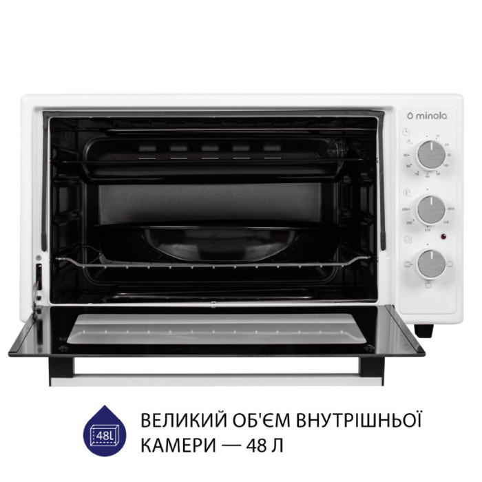 Електрична піч MINOLA FOE 4815 WH