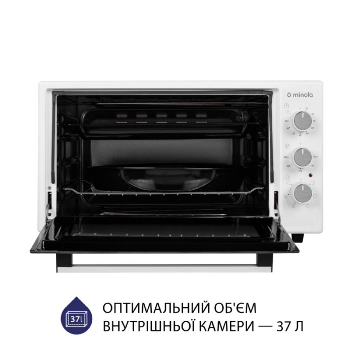 Електрична піч MINOLA FOET 3714 WH