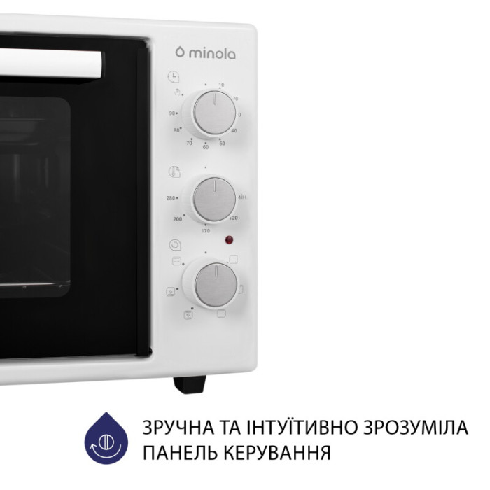 Електрична піч MINOLA FOET 3714 WH