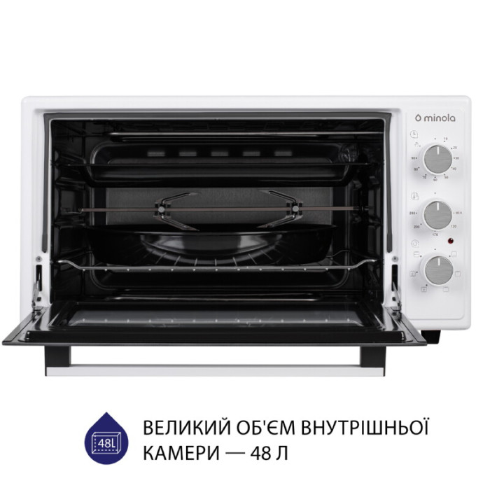 Електрична піч MINOLA FOET 4815 WH