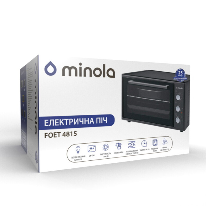 Електрична піч MINOLA FOET 4815 WH