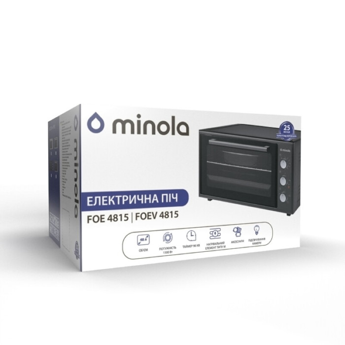 Електрична піч MINOLA FOEV 4815 BL