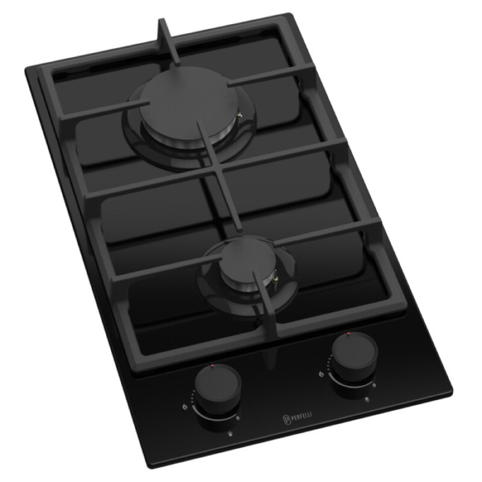 Газова поверхня на склі PERFELLI PERLA G32C NERO