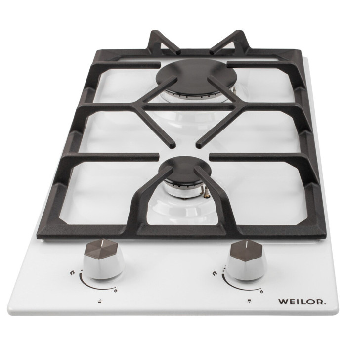 Поверхня газова Domino на металі WEILOR GM 304 WH