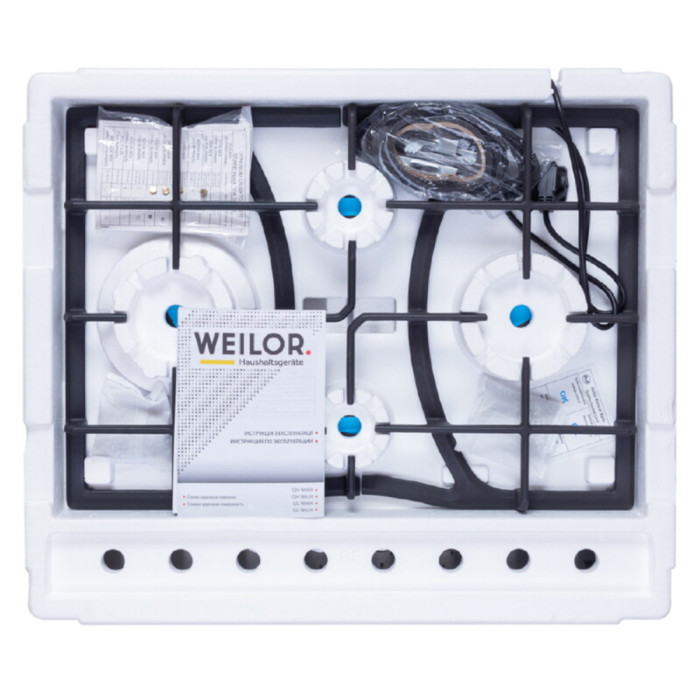 Поверхня газова на металі WEILOR GM W 614 SS
